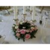 Blomsterkrans til runde borde