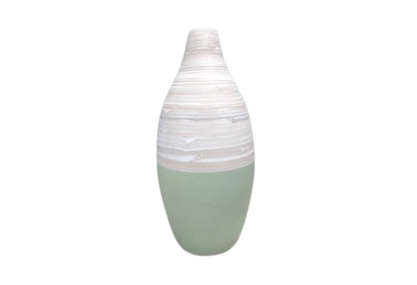 Vase bambus grøn