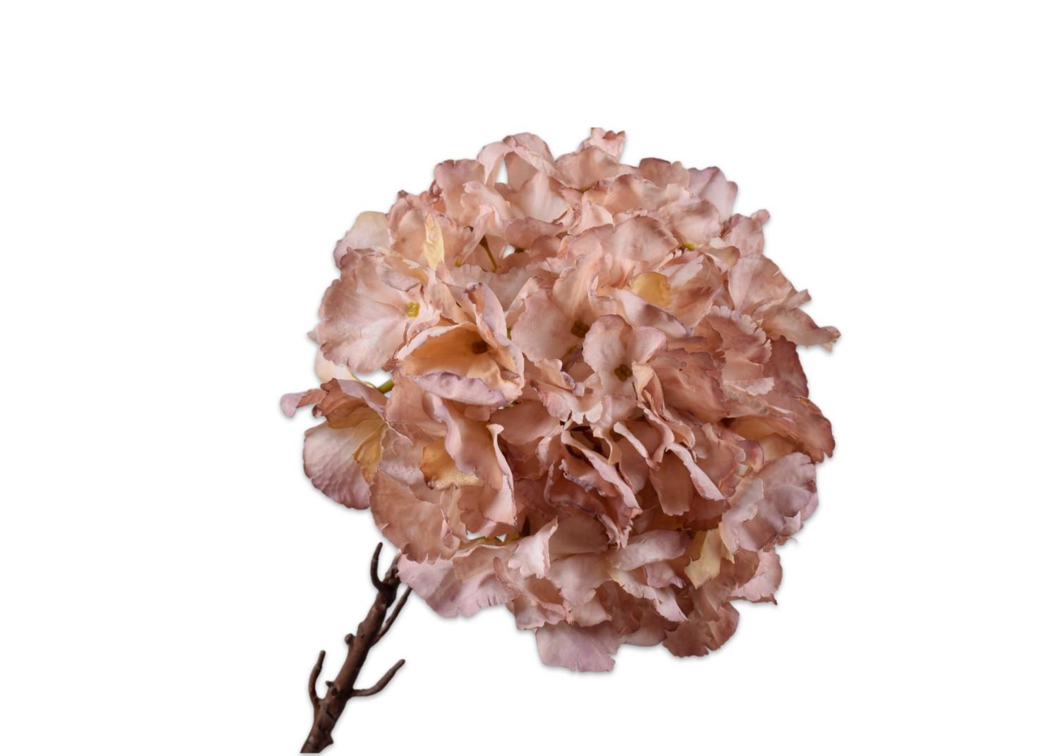 Hydrangea Stem, Mauve 64 cm / Silkeblomst