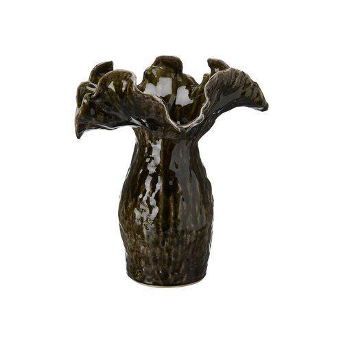 Keramik Vase Grøn stor