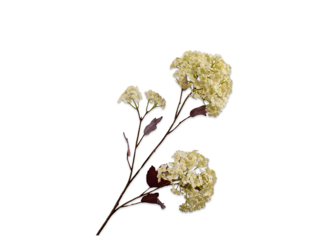 Snowball Spray, Grøn 69 cm / Silkeblomst