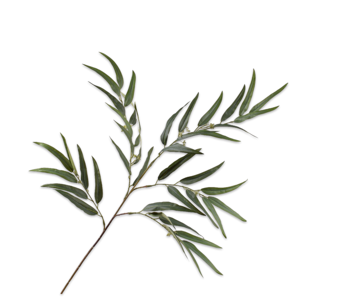Leaf Spray, Grøn 123cm / Silkeblomster
