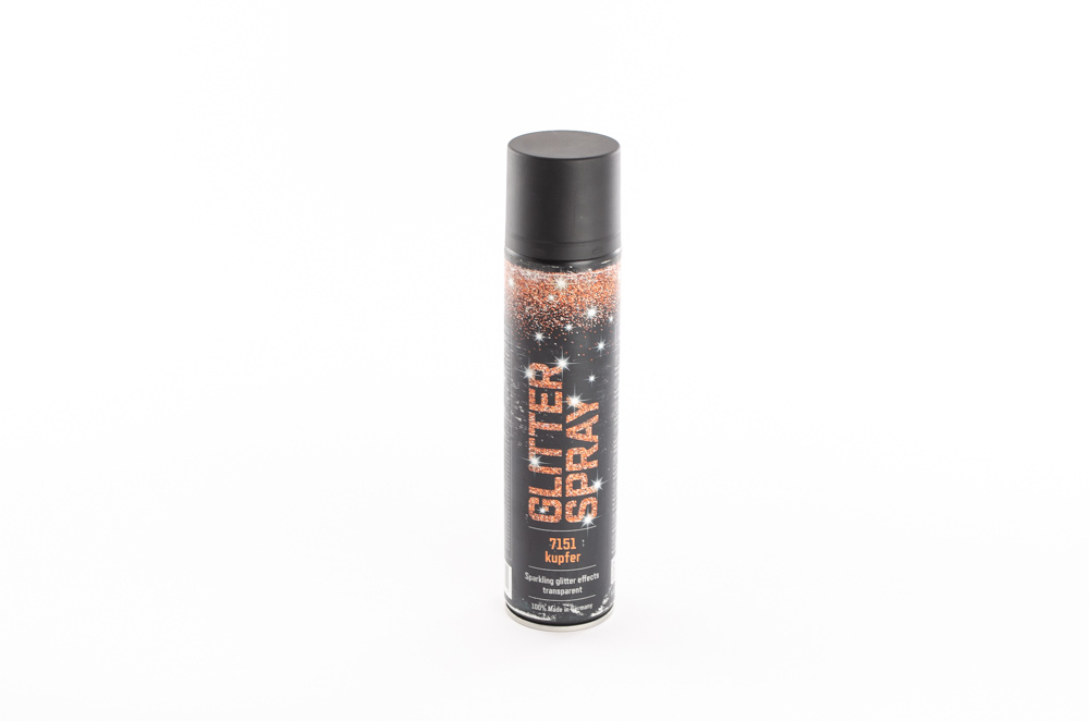Spray glitter