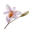 Lily Spray, Pink 80 cm / Silkeblomst