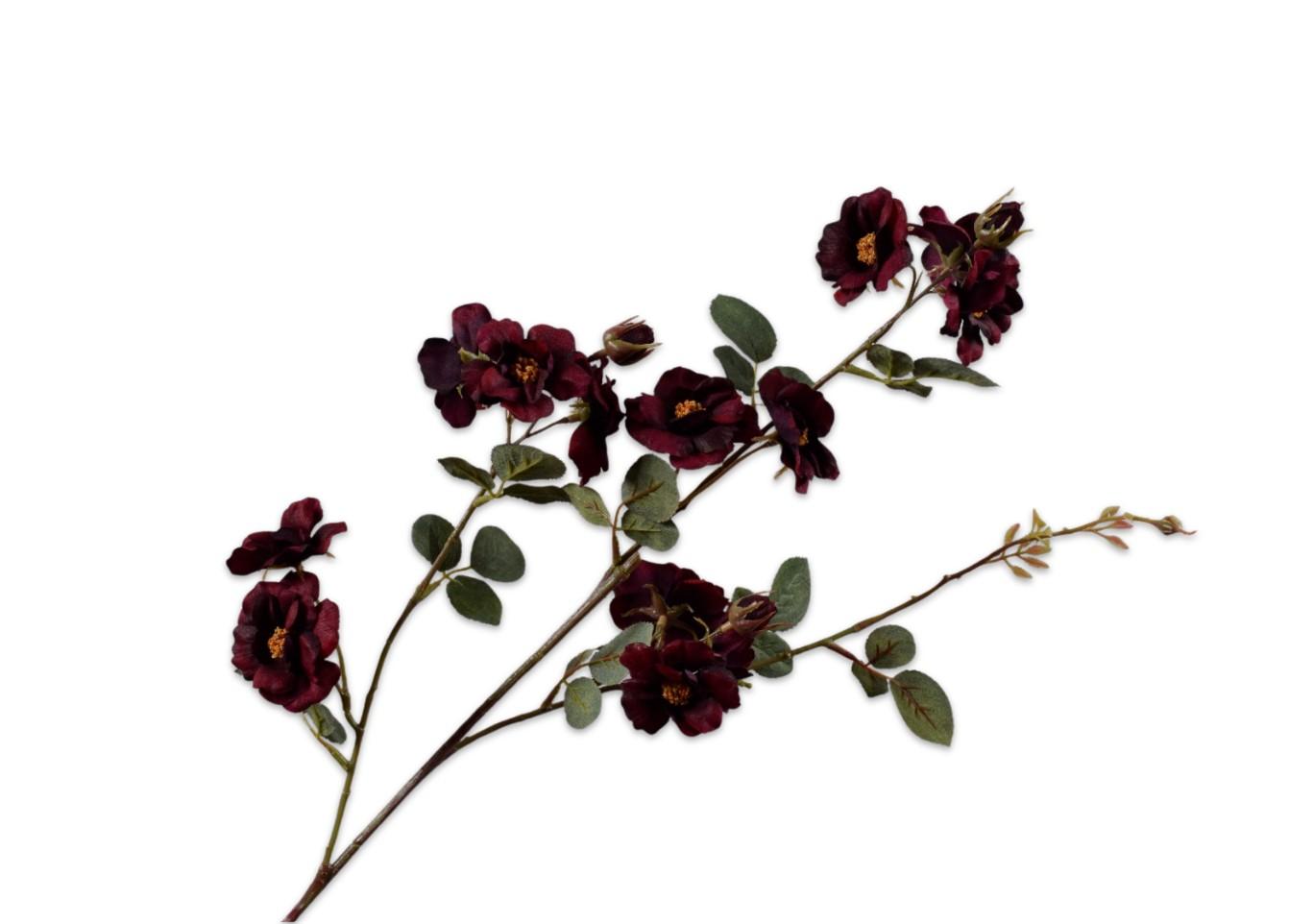 Rose Spray, Lilla 86 cm / Silkeblomst