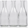 Glas Flaske 18 cm.