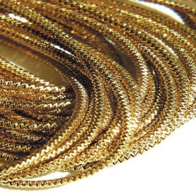 Bouillontråd 2mm Guld