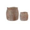 Antique terracotta potte sæt a'2