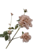 Rose Spray, Lysebrun 102cm / Silkeblomster
