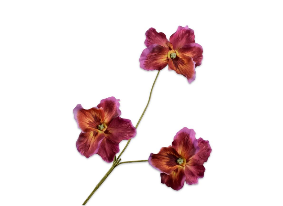 Pansy Spray, Pink/Brun 65 cn