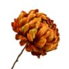 Chrysanthemum Spray, Orange 76 cm / Silkeblomst
