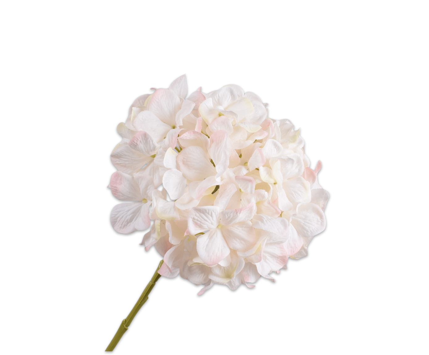 Hydrangea Stem, lys lyserød 83cm / Silkeblomster