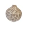Keramikvase Safari-Dots Sand 8 x 3,5 cm