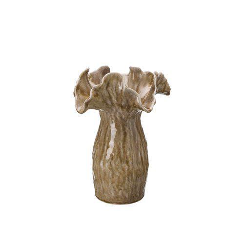 Keramik vase brun