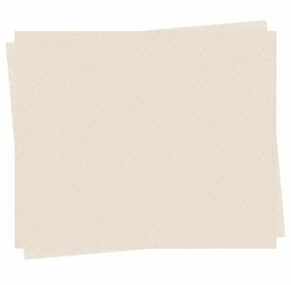 Silkepapir prik creme/grå