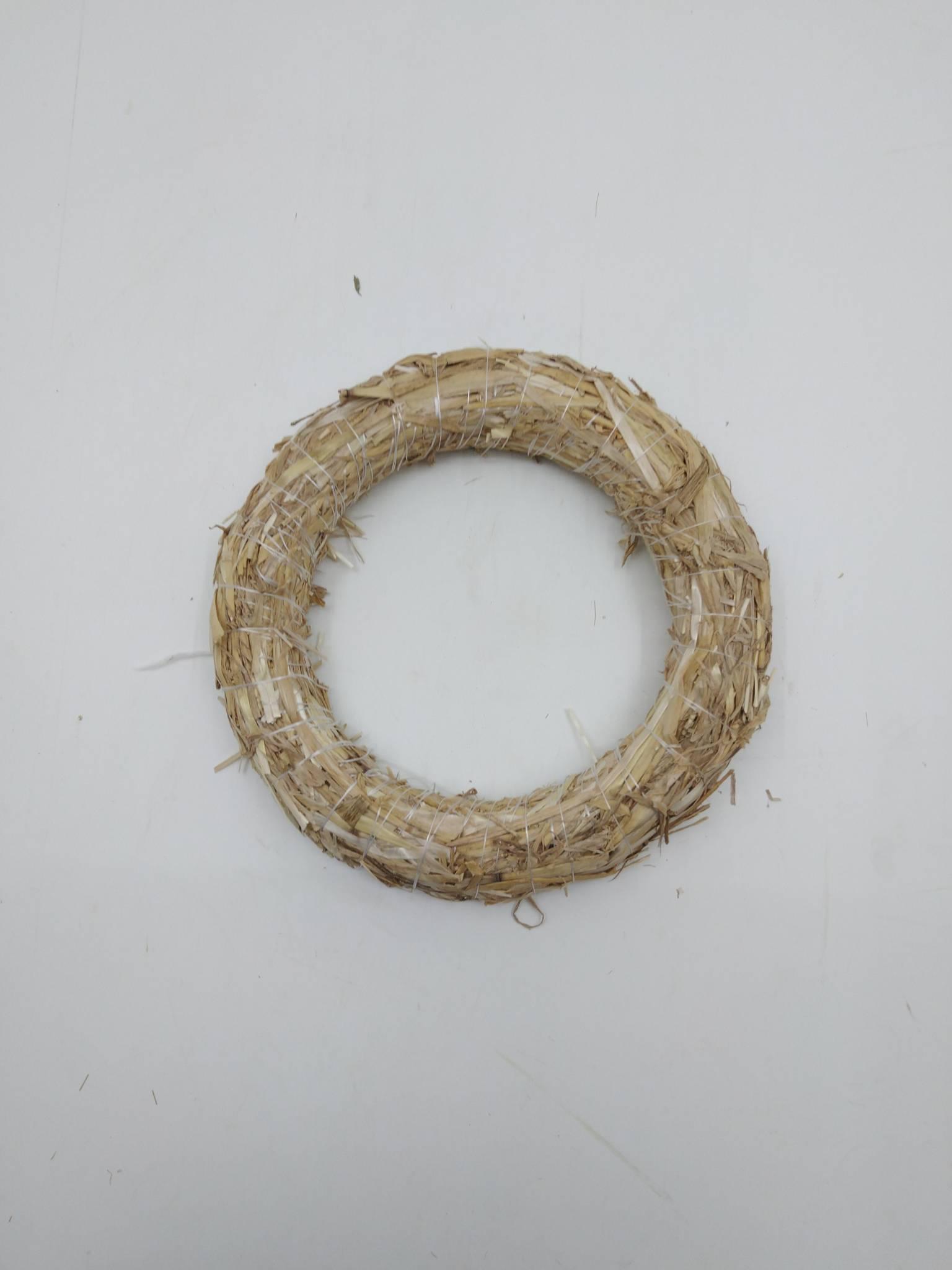 Halmkrans 25 cm.