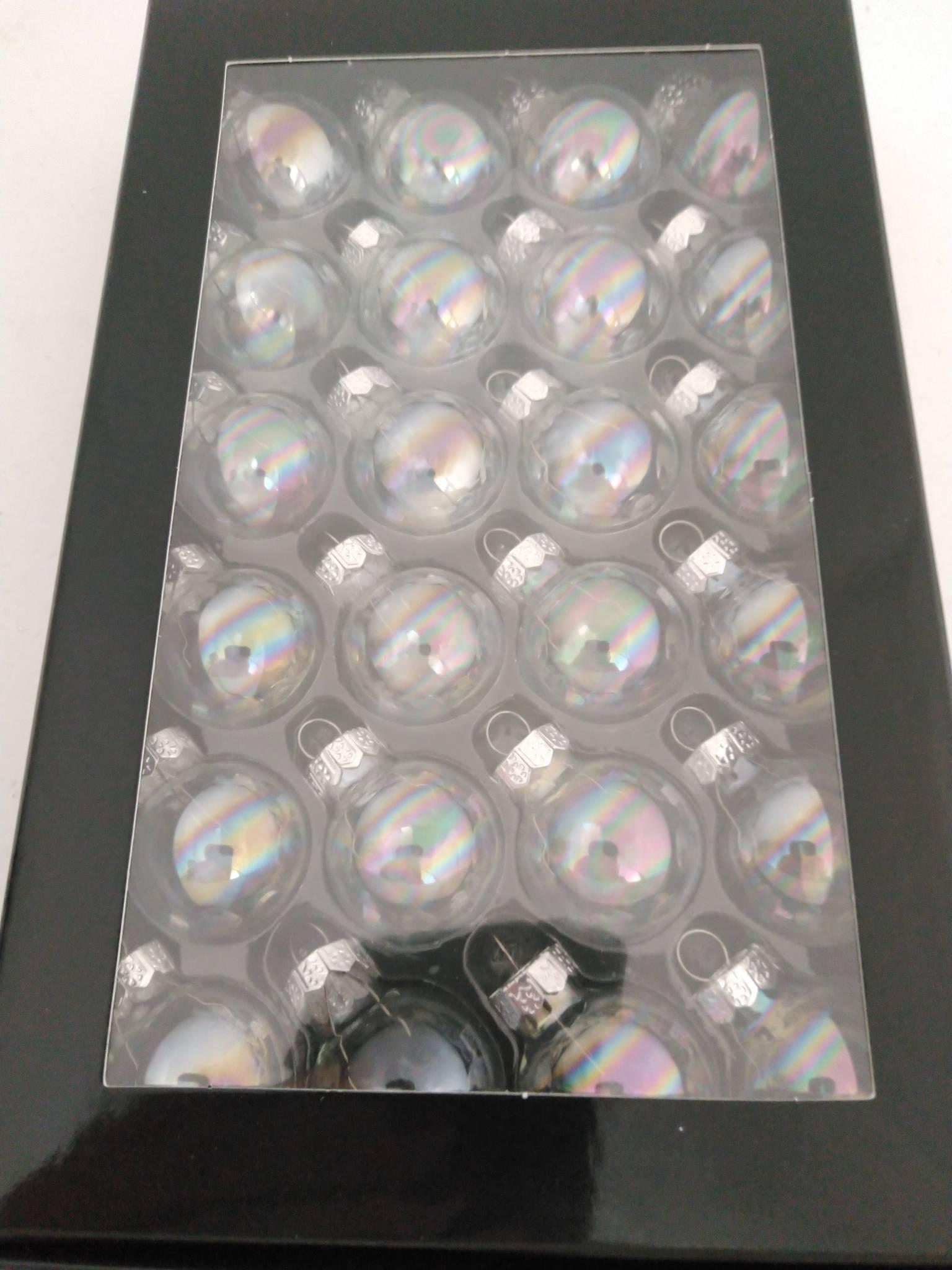 Kugler 25 mm, æske 24 stk, klart glas