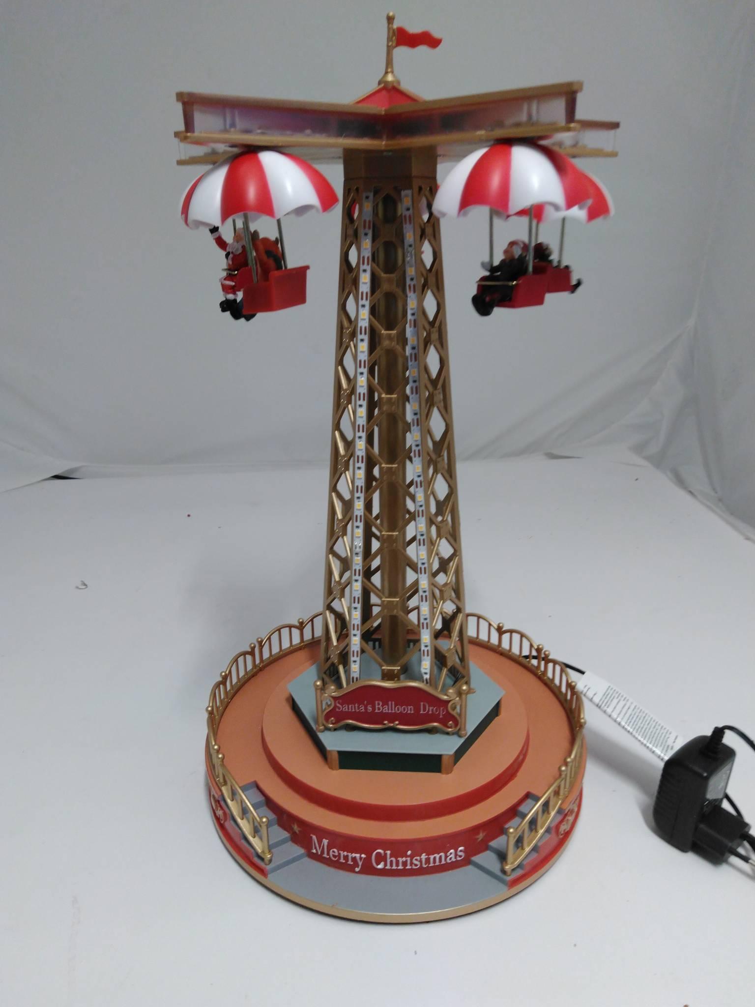 Julemandens ballongynge med adaptor