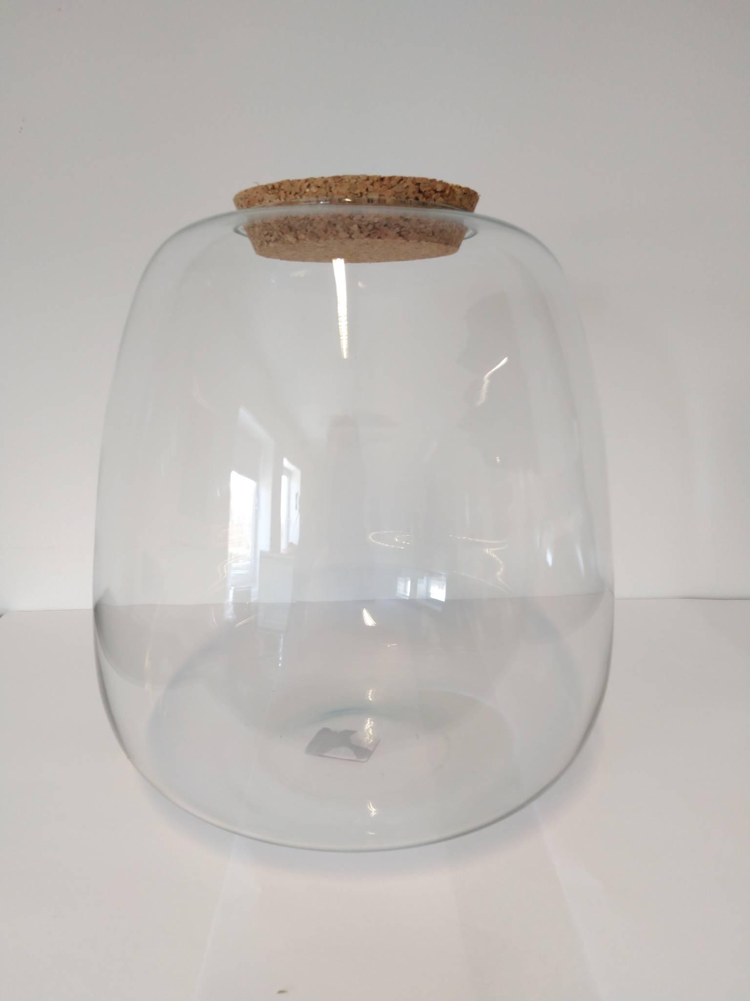 Glas med kork