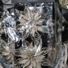 Klips poinsettia champagne 16 cm