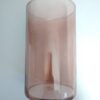 Glas Cylinder 15X25cm Klar Lyserød