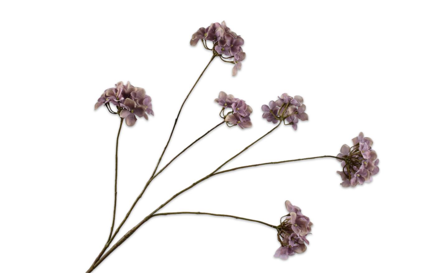 Hydrangea Spray, Lavendel 119 cm / Silkeblomst