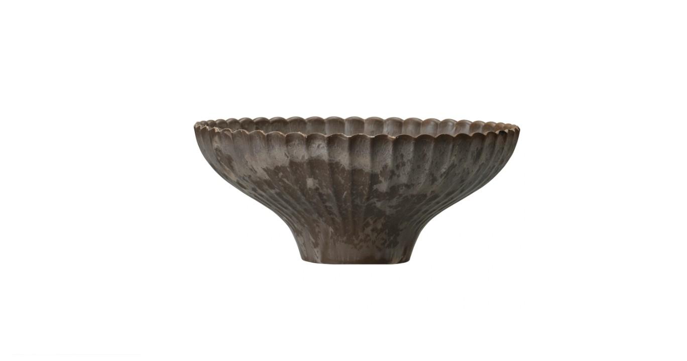 Plastskål Yodit Brun 7 x 17 cm