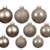 Julekugler Champagne 42 Stk 7 cm