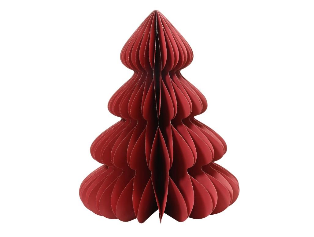 Juletræ Papir Rød 60 x 48 cm