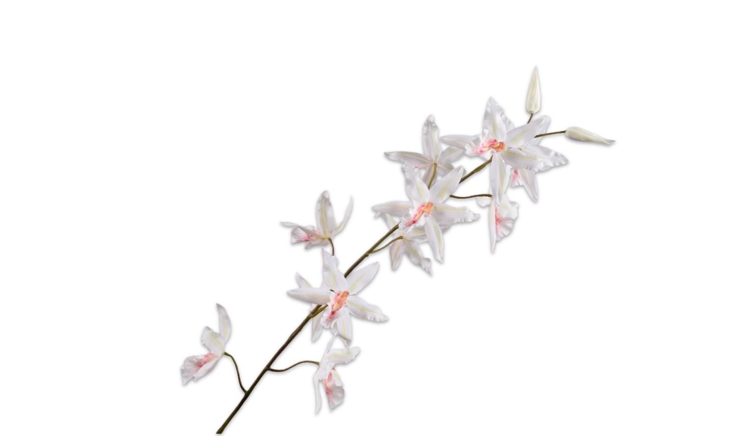 Oncidium Stem, Hvid 109 cm / Silkeblomst