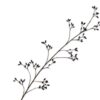 Rosehip Spray, Mørkelilla 147 cm / Silkeblomst