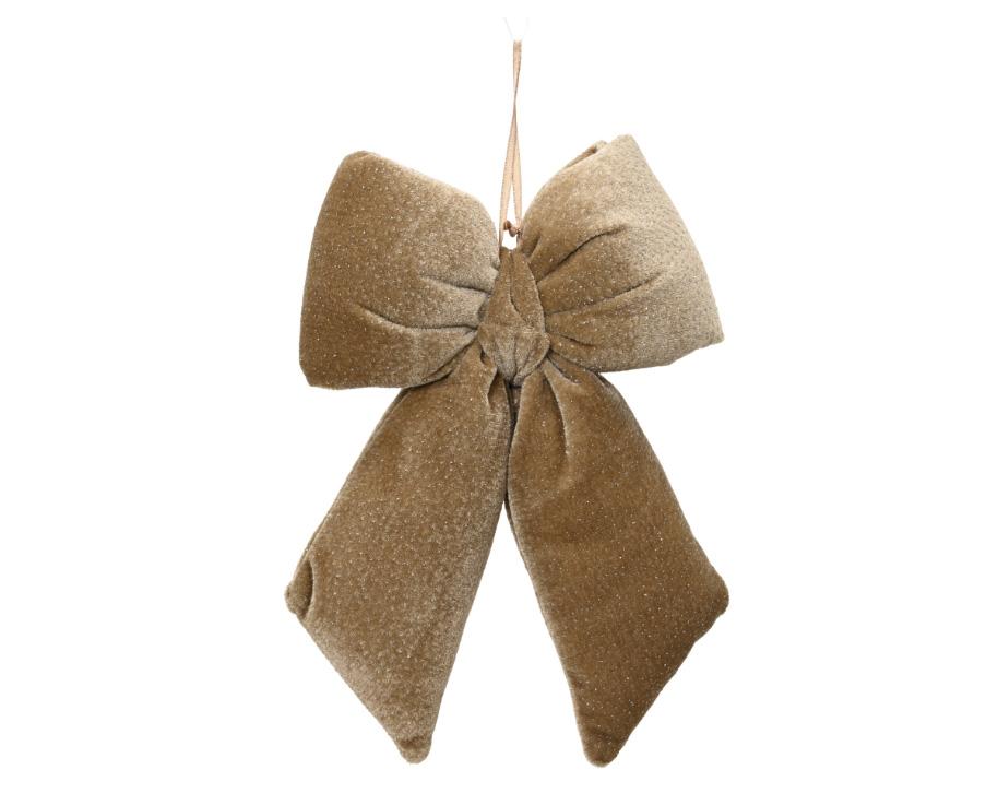 Sløjfe Teddy Glimmer Beige 40 x 35 cm
