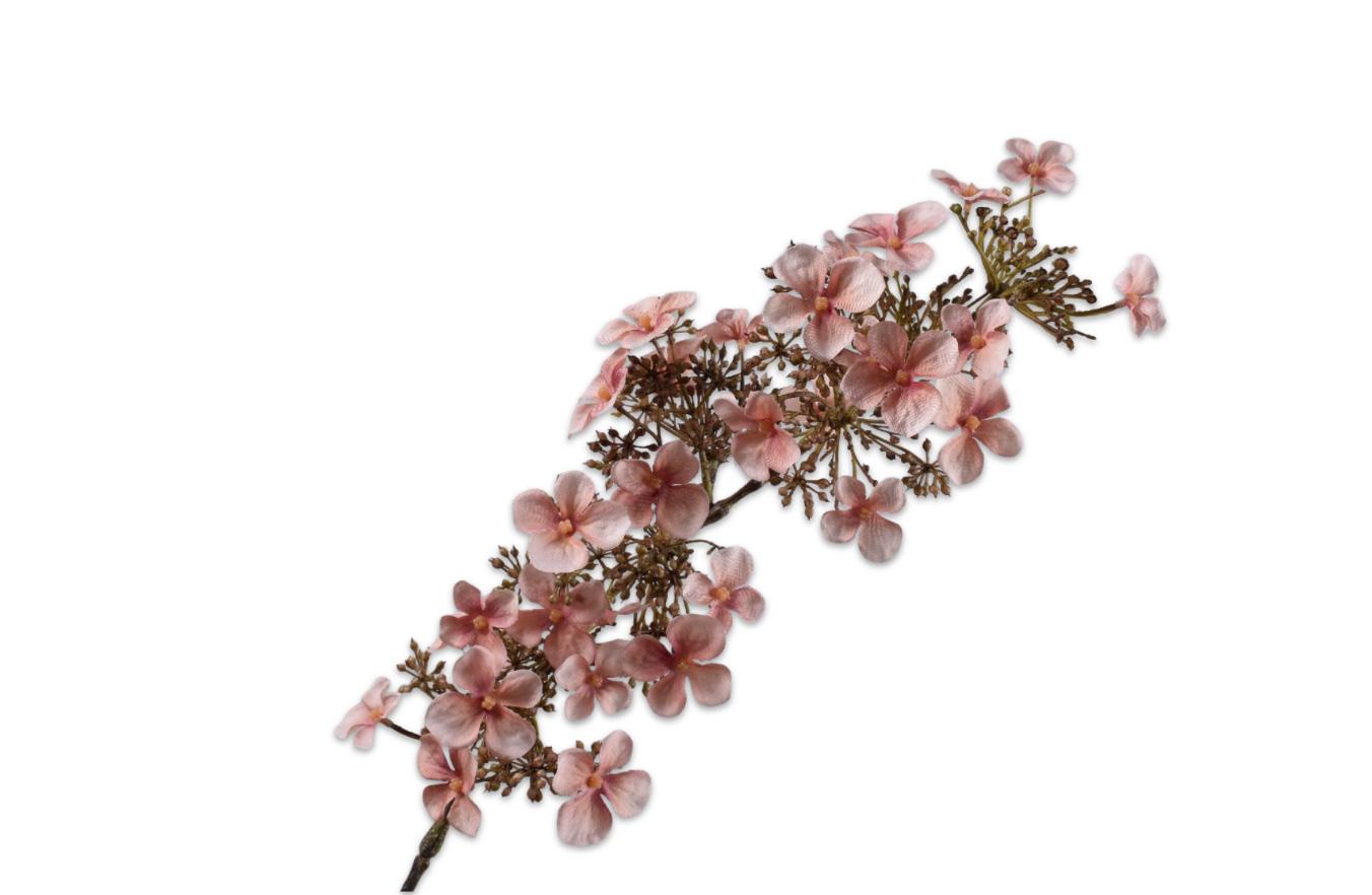 Hydrangea Stem, Pink 89 cm / Silkeblomst