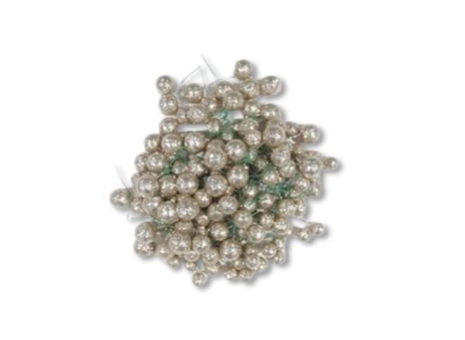Deko Bær Champagne Glitter 144 Stk