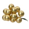 Glaskugler 2,5 cm. guld