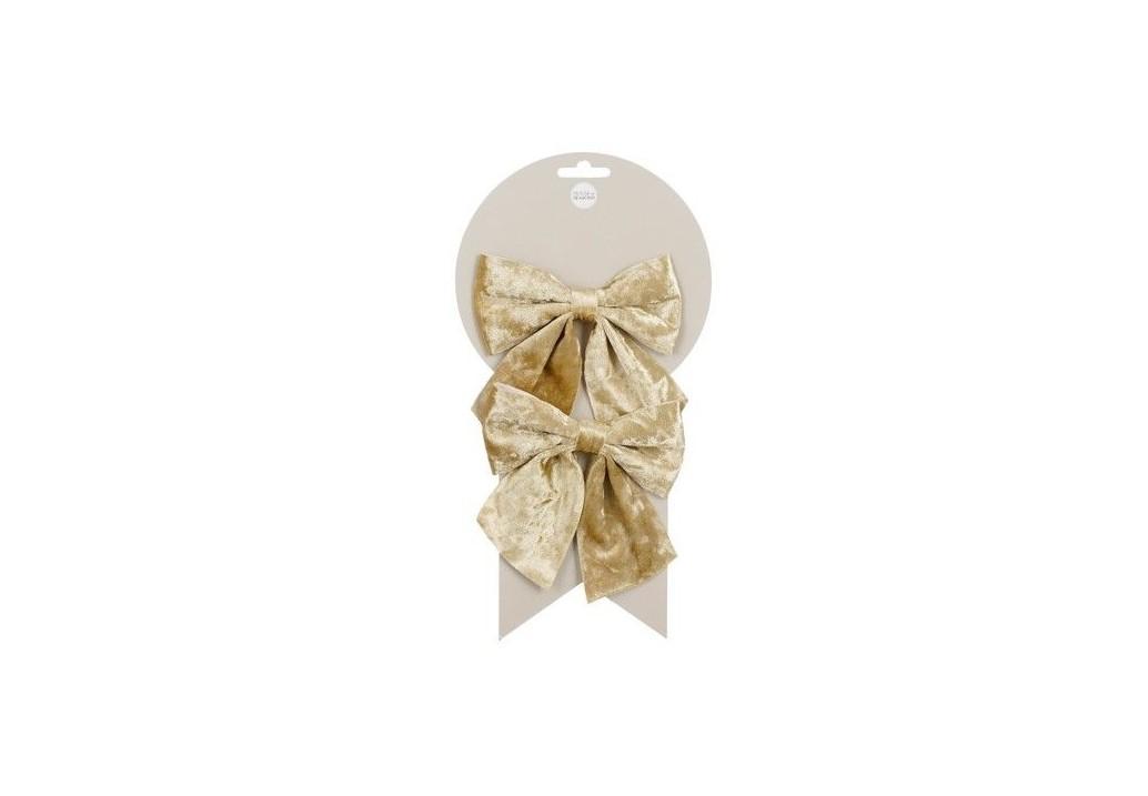 Sløjfe champagne 13 cm