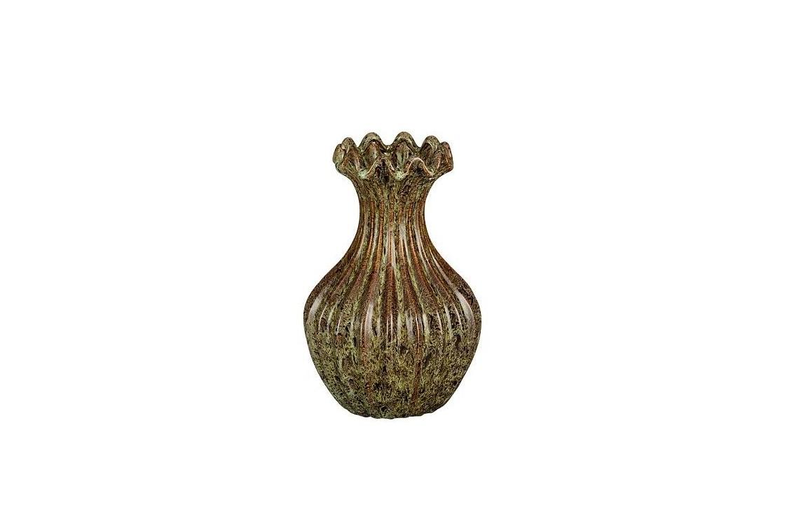 Keramikvase Amara Grøn 28 x 19 cm