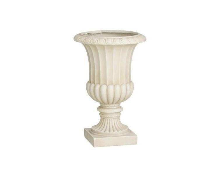 Fiberler Vase Gloria Beige 52x36 cm