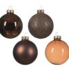 Julekugler Brun 42 Stk 7 cm