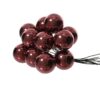 Glaskugler 2,5 cm. Bordeaux