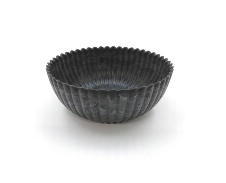 Skål Genbrugsplast Grå 6 x 15 cm