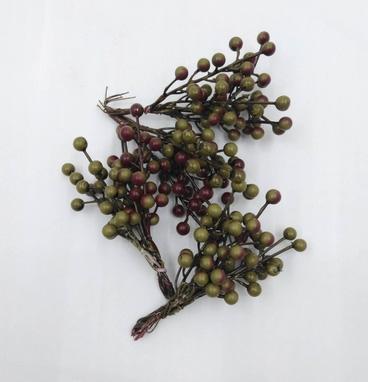 Ilex Bær Grøn/Brun 20 Stk 19 cm